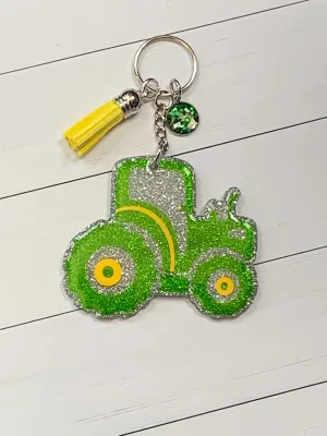 Tractor Keychain