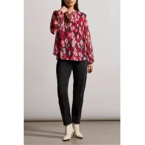 Tribal Puff Sleeve Blouse