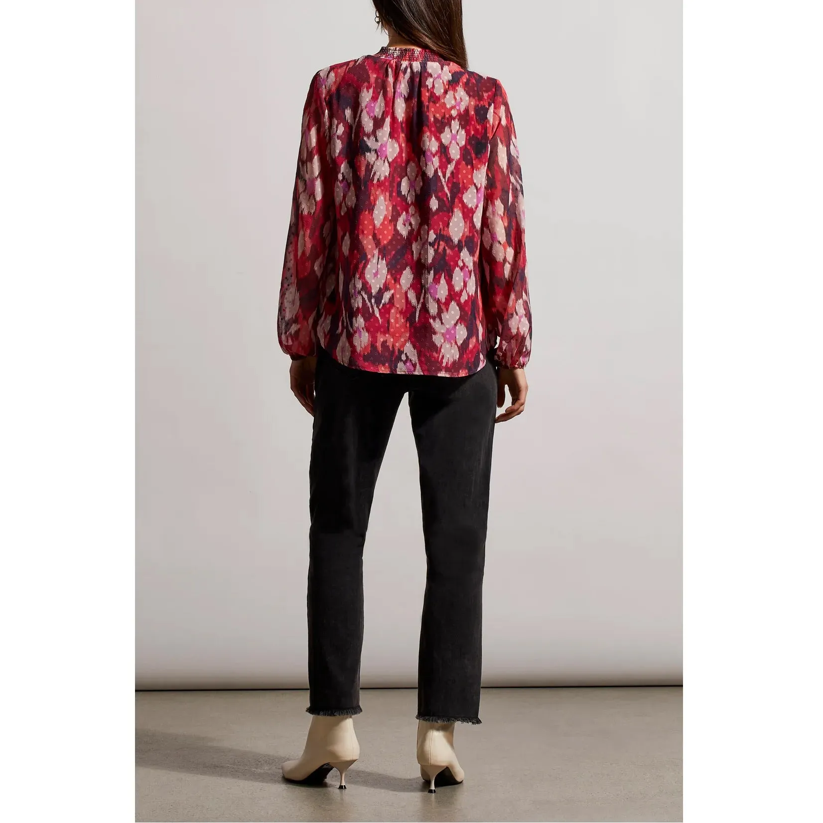 Tribal Puff Sleeve Blouse