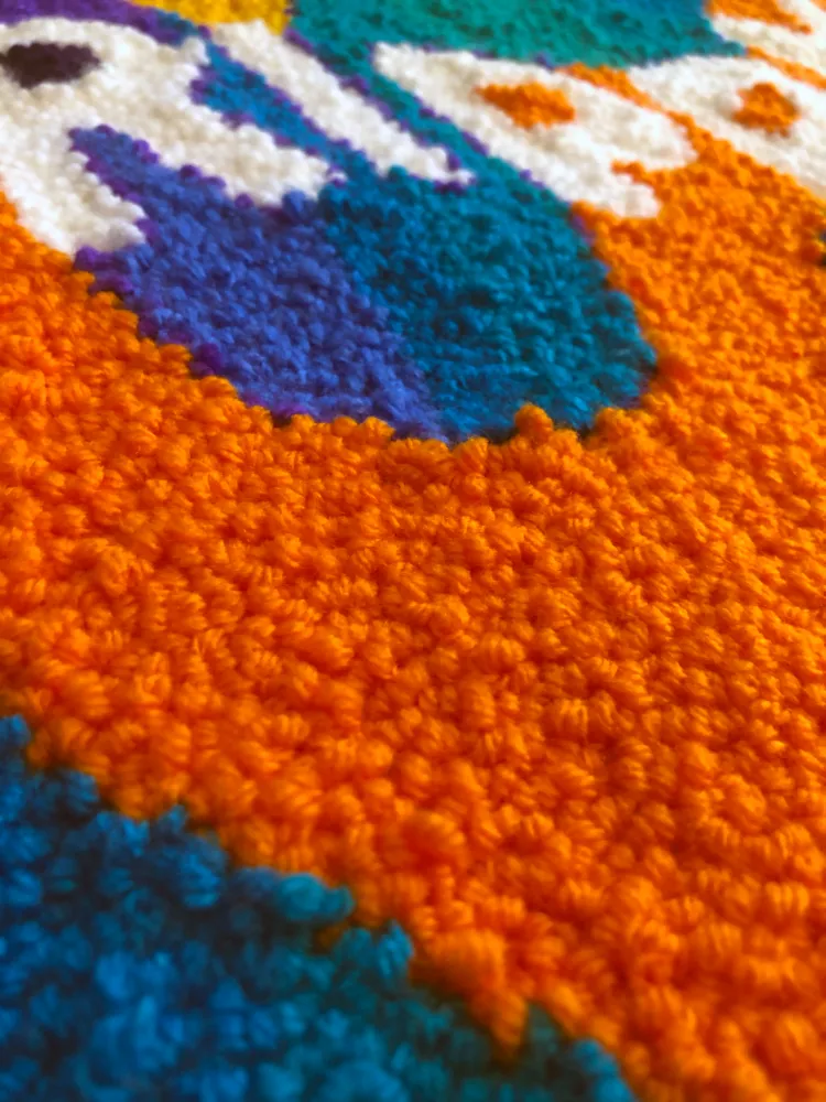 Trippy Handmade Rug