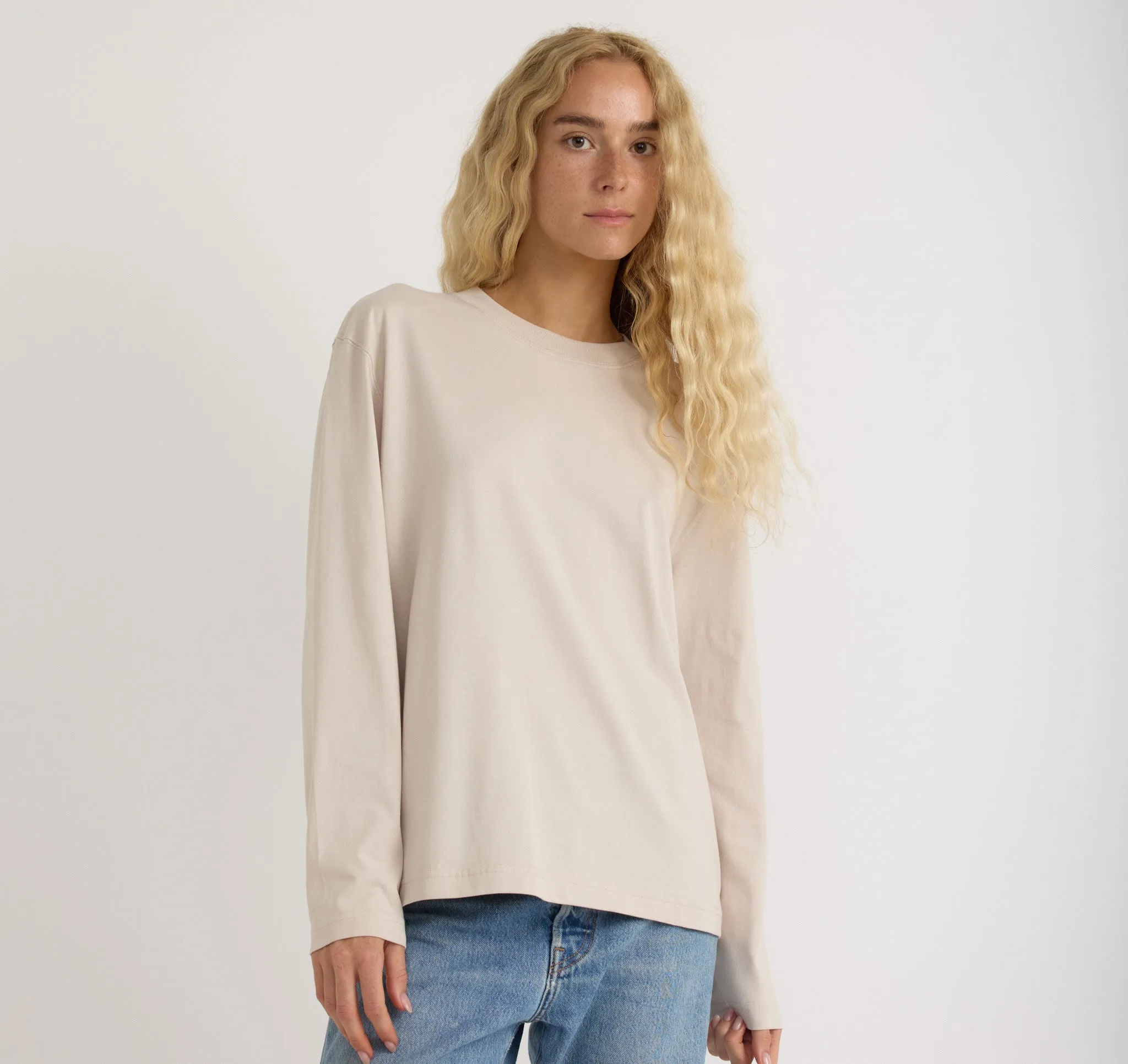 True Heavy Boxy Long Sleeve Tee