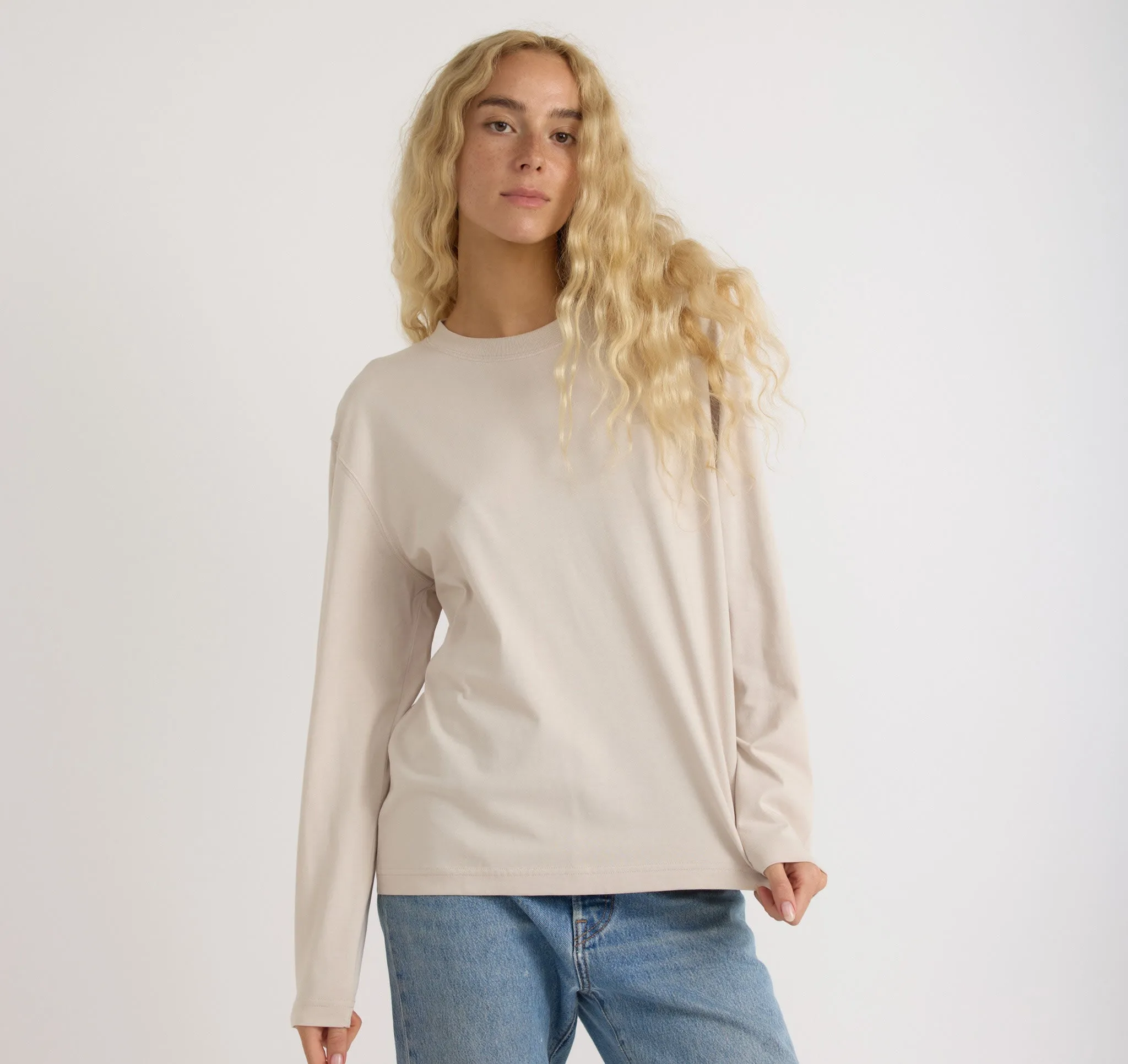 True Heavy Boxy Long Sleeve Tee