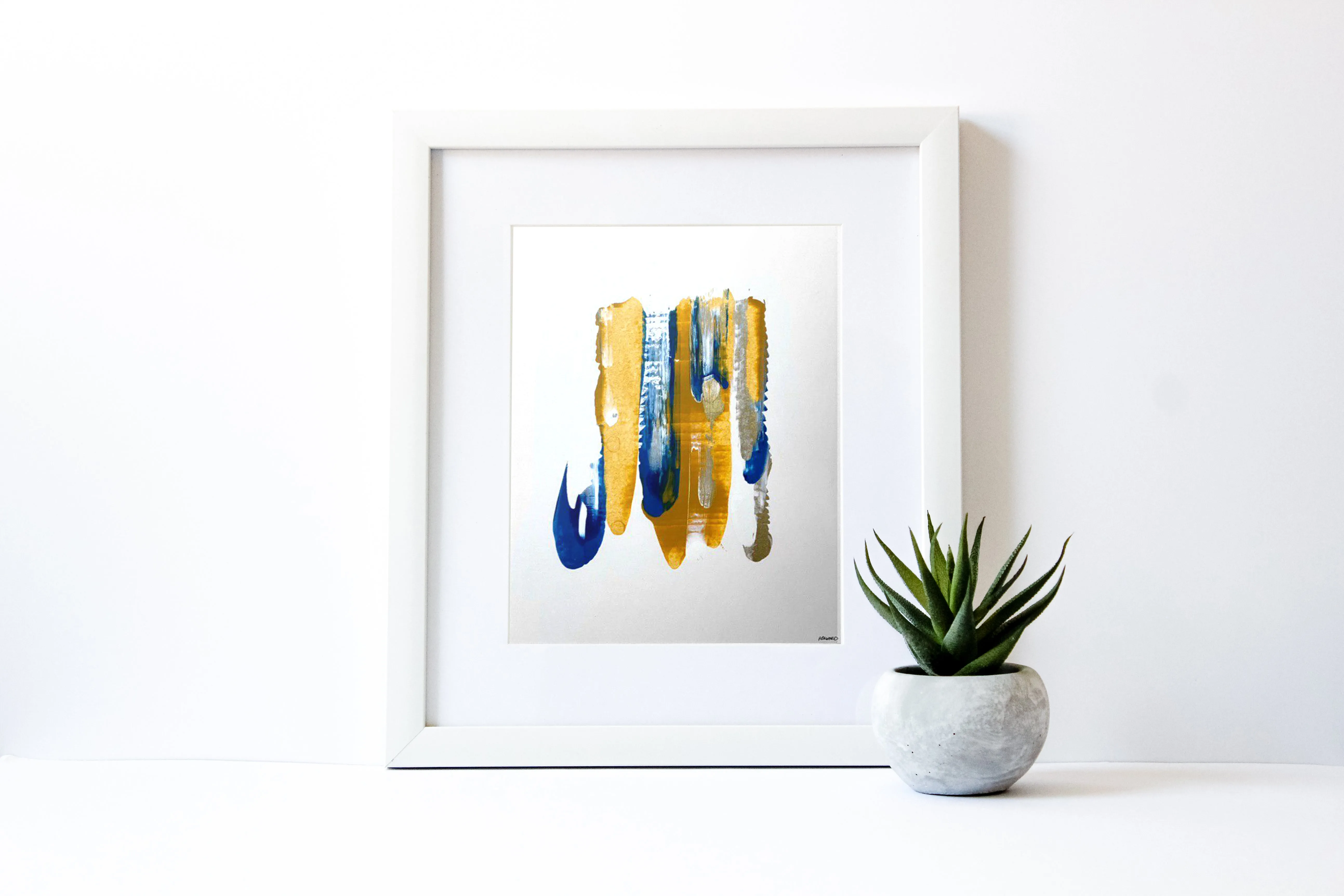 Tulips Handmade Painting