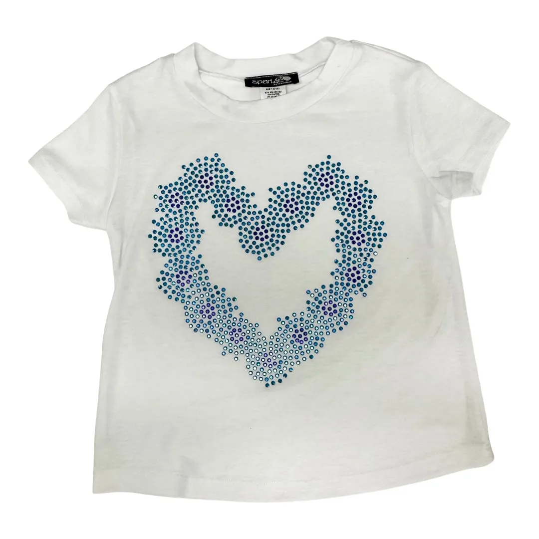 Tweenstyle by Stoopher Daisy Heart Stones S/S Tee