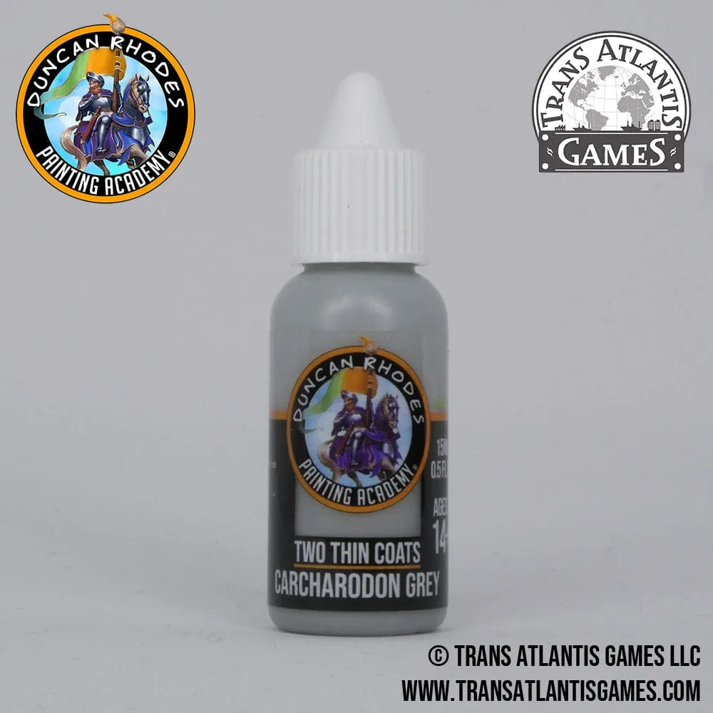 Two Thin Coats by Duncan Rhodes - Carcharodon Grey