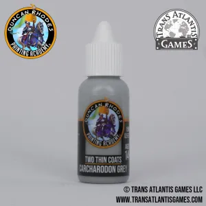 Two Thin Coats by Duncan Rhodes - Carcharodon Grey