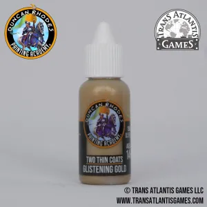 Two Thin Coats by Duncan Rhodes - Glistening Gold