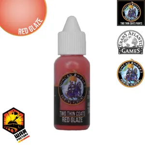 Two Thin Coats: Glaze – Red Glaze 15ml