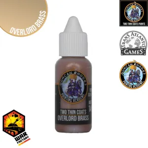 Two Thin Coats: Metallic – Overlord Brass 15ml