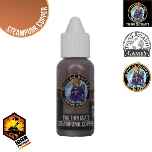 Two Thin Coats: Metallic – Steampunk Copper 15ml