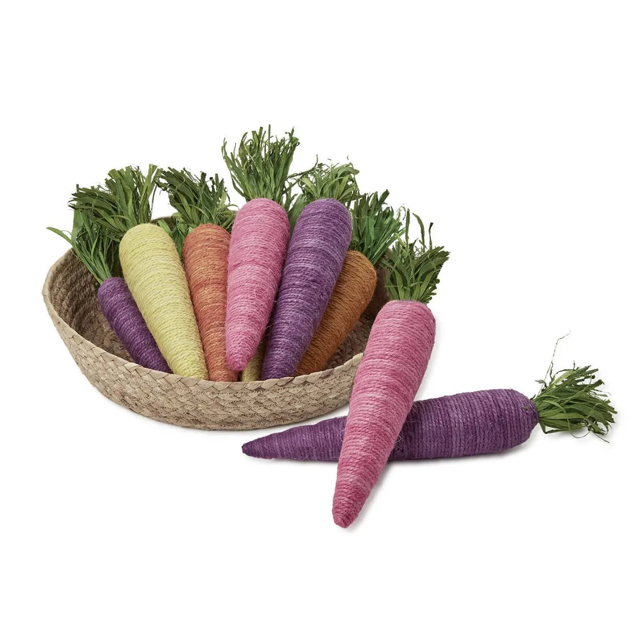 Two's Company Rustic Carrot Hand Crafted Decor
