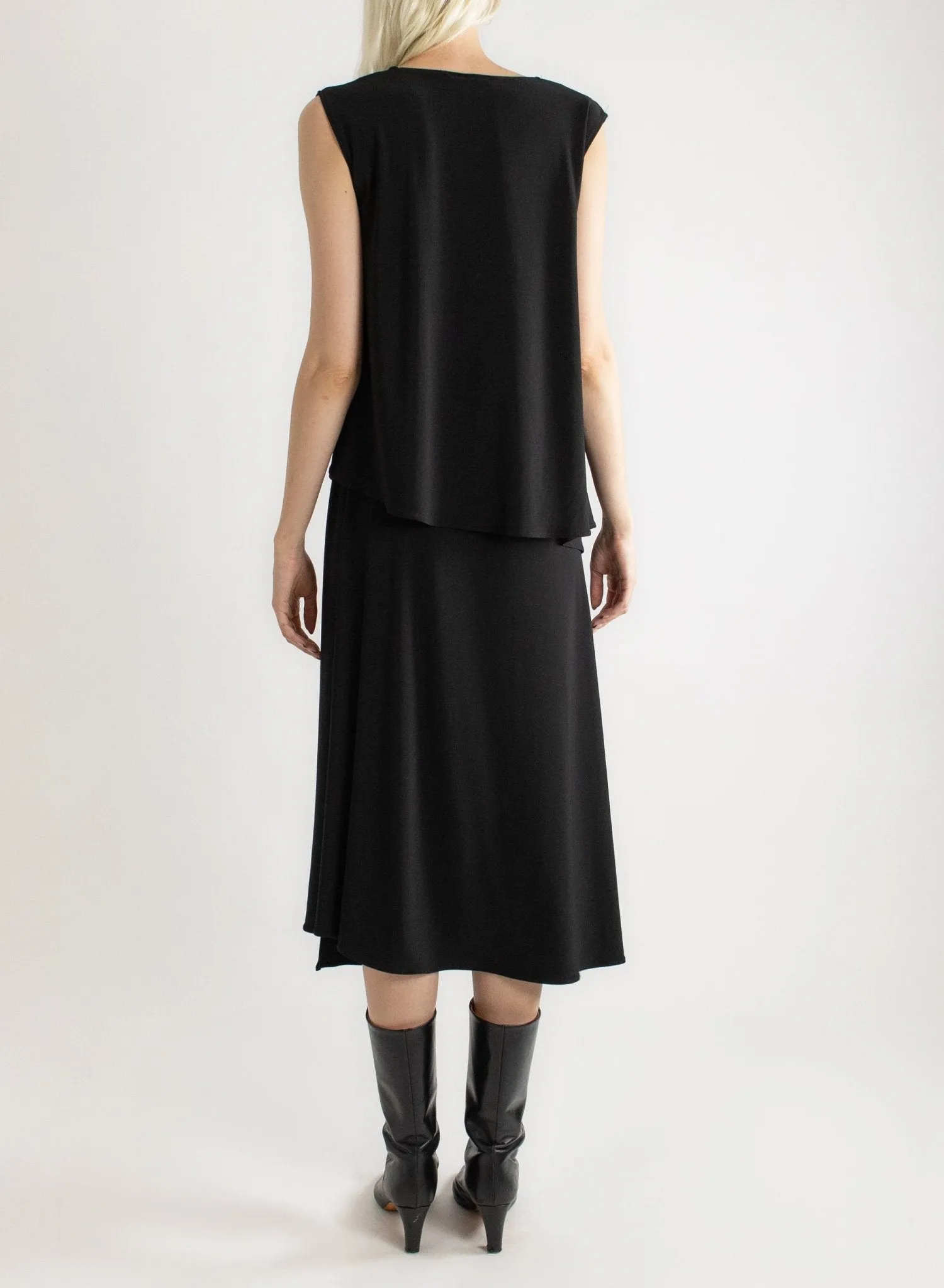 U-Neck Tank - Black