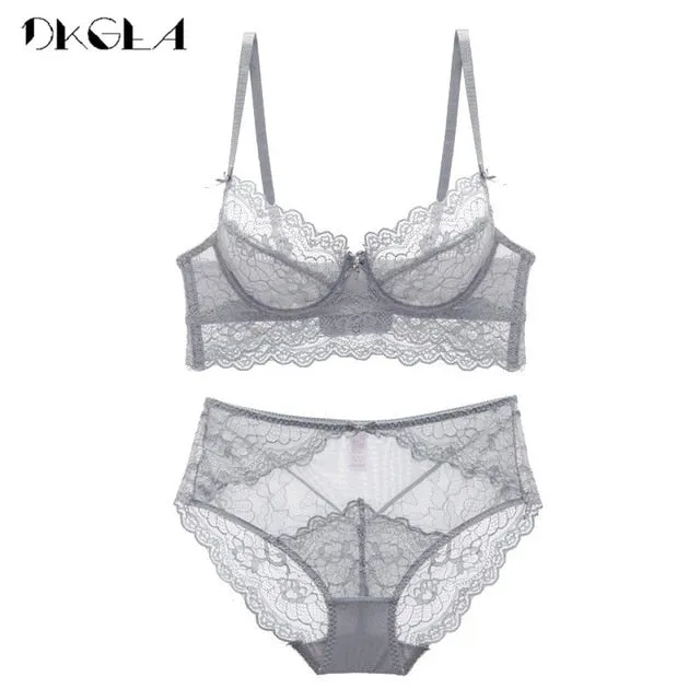 Ultra Thin Bra Set