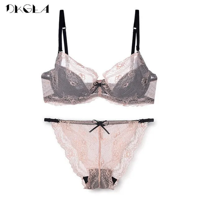 Ultra Thin Bra Set