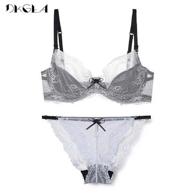 Ultra Thin Bra Set