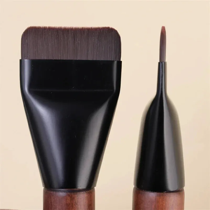 Ultra Thin Flat Head Foundation & Cream Makeup Brushes