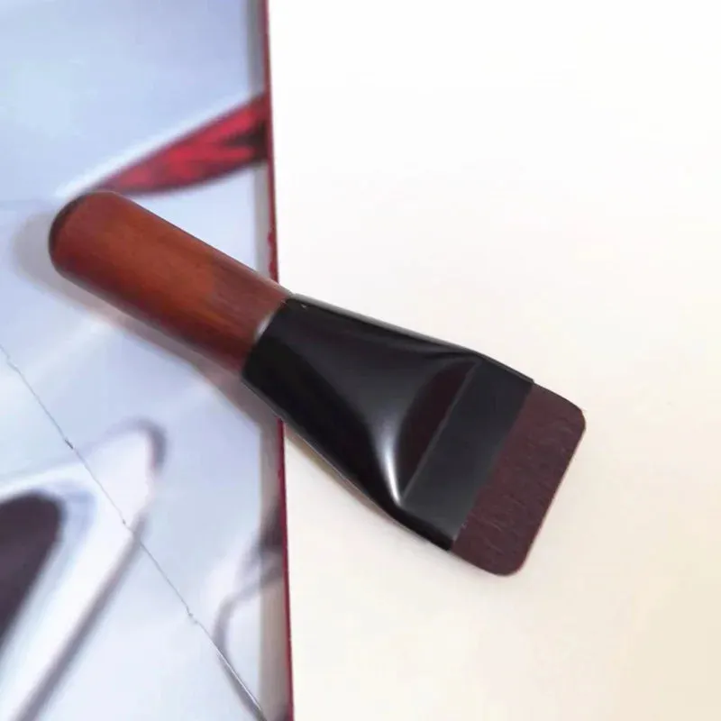Ultra Thin Flat Head Foundation & Cream Makeup Brushes