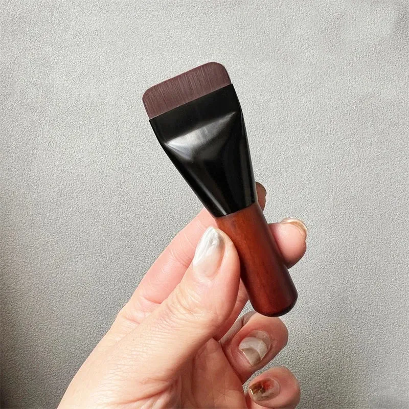 Ultra Thin Flat Head Foundation & Cream Makeup Brushes