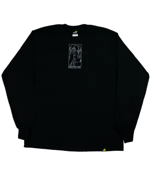 Under Pressure - Black - Long Sleeve Shirt