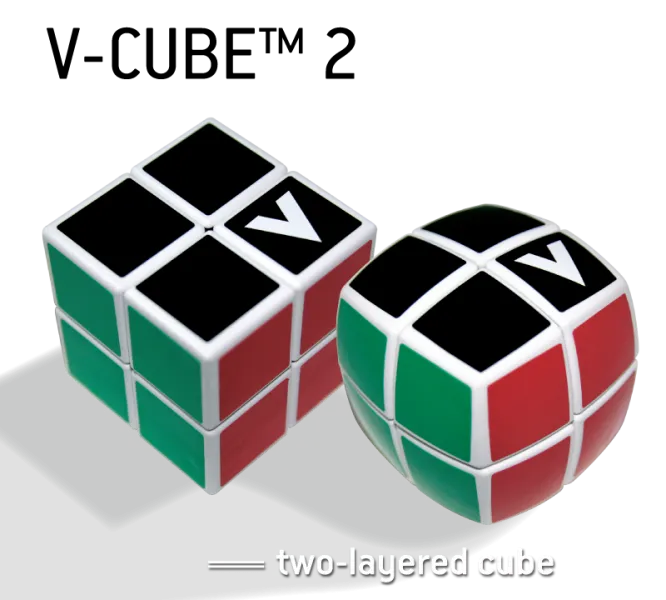 V-CUBE 2 White Flat