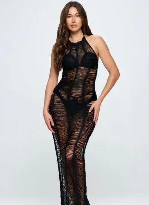 Vacay Vibes String Coverup Maxi