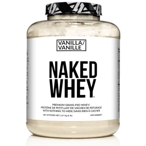 Vanilla Whey Protein Powder | Naked Vanilla Whey - 5LB