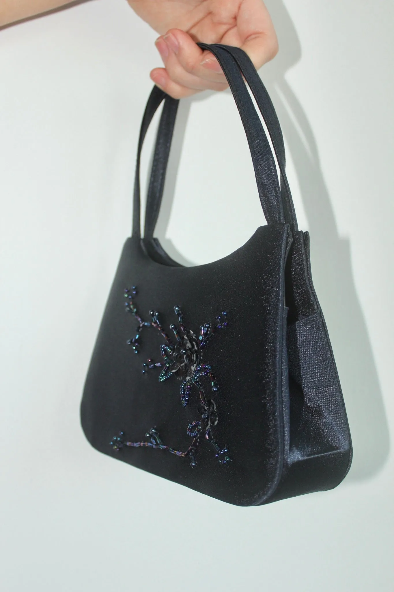 Vintage 90s Boxy Navy Purse