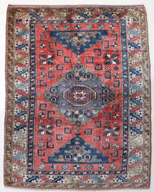 Vintage Canakkale Ayvacik Rug 5'3"x7'11"