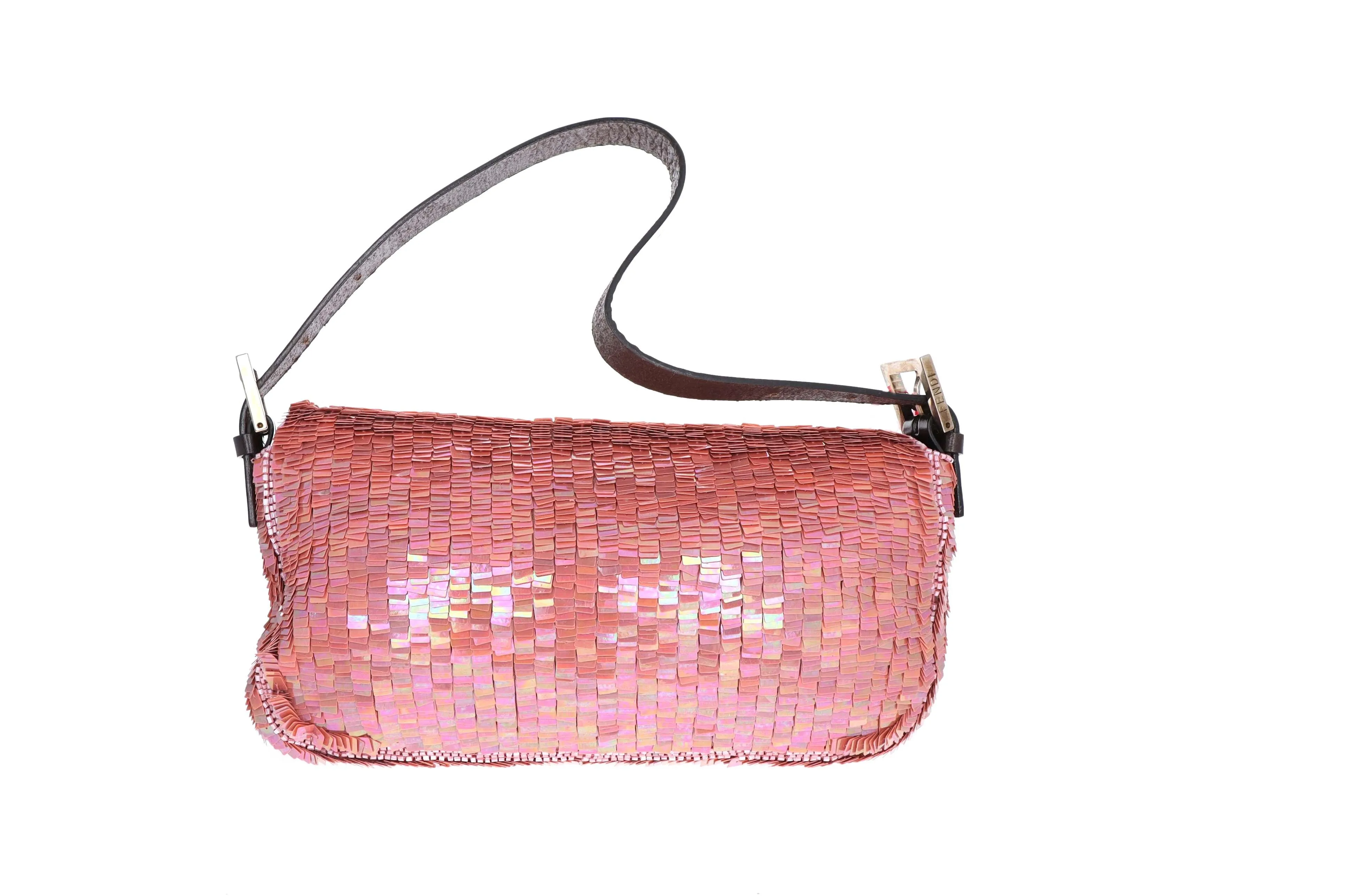 Vintage Fendi Sequin Baguette Bag 1990s (Sex and The City)