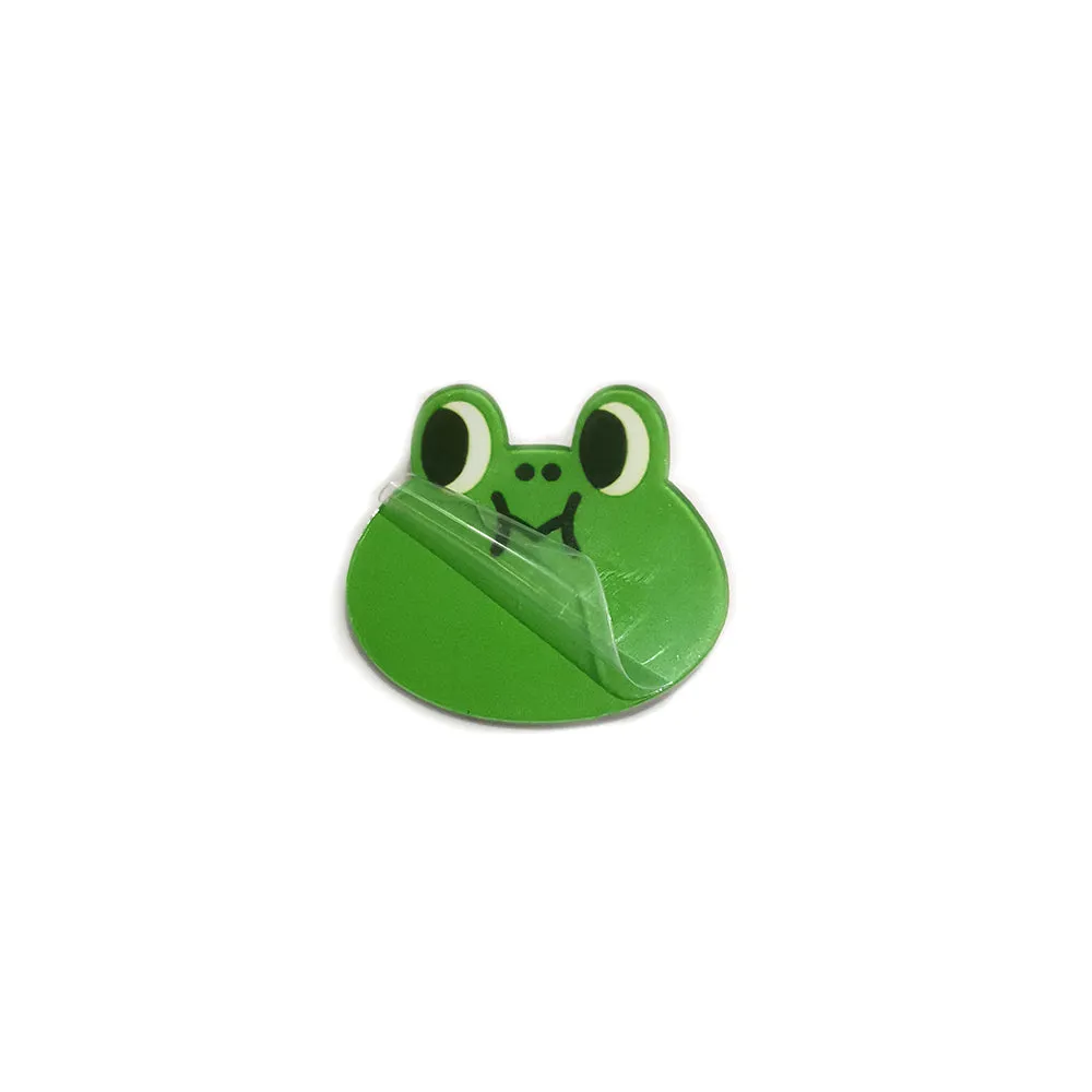 Vintage Green Frog Enamel Pins