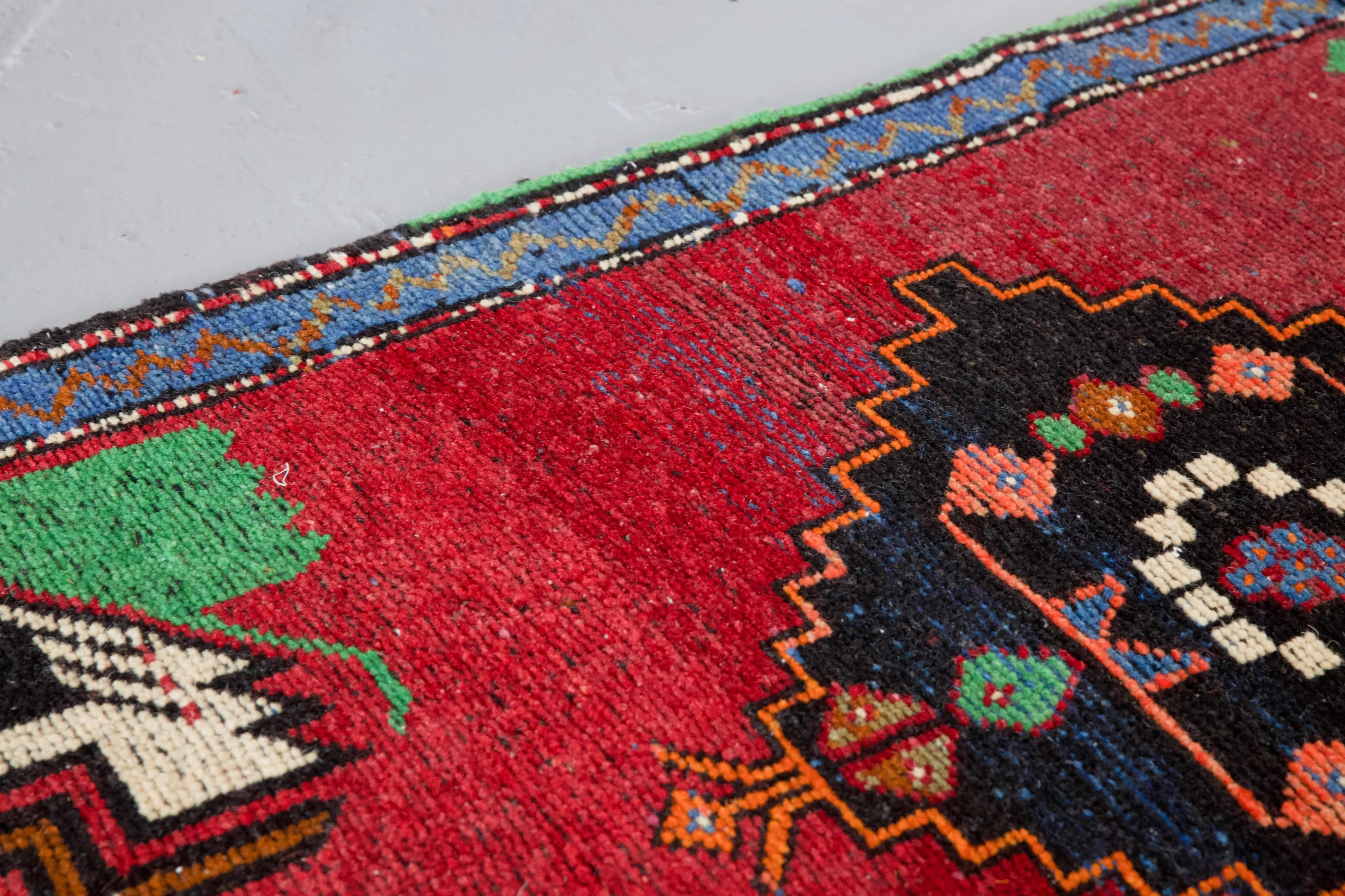 Vintage Mini Turkish Rug