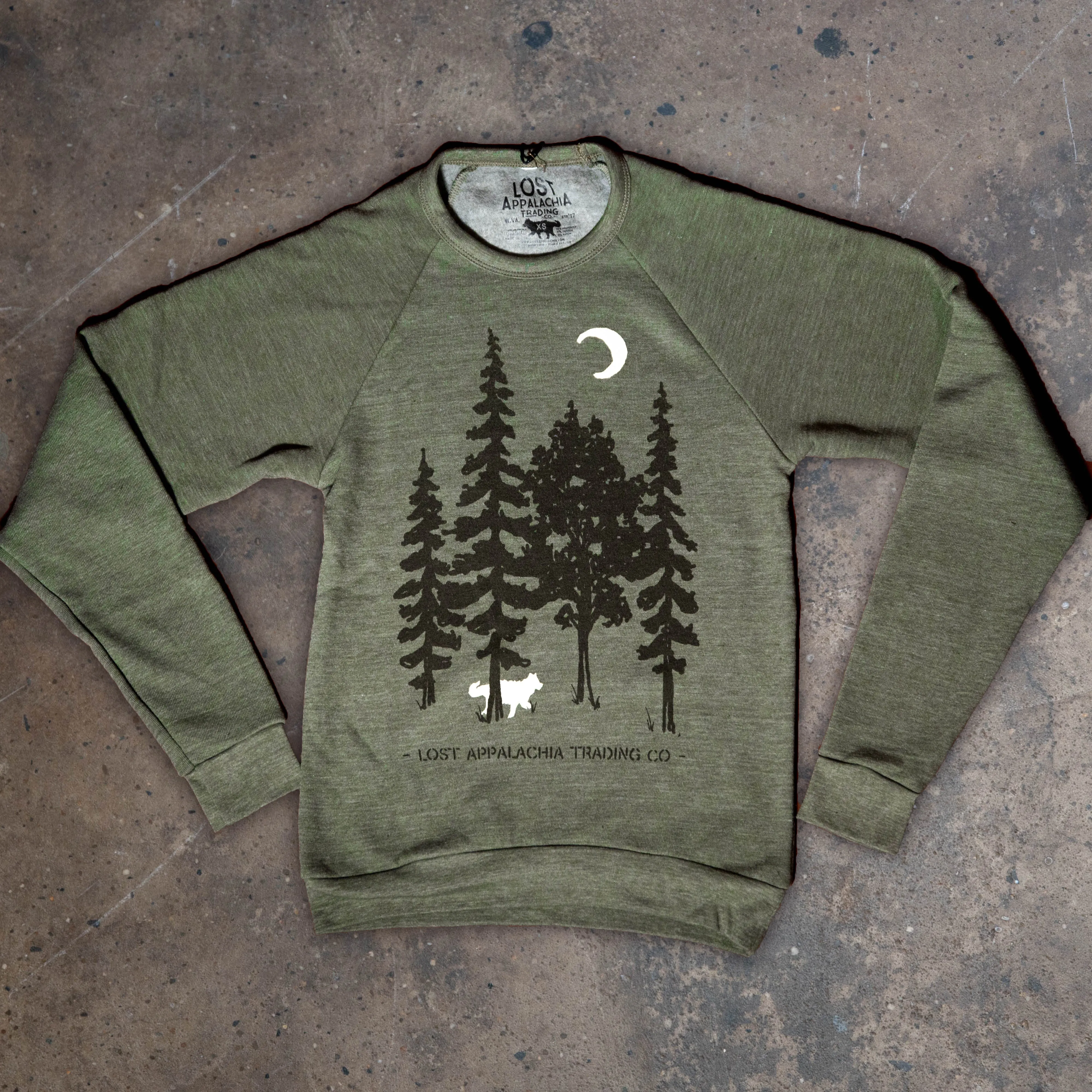 Wander The Trees Crew Sweatshirt