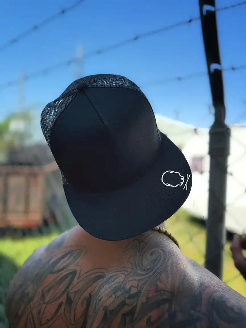 WANTED SIDE STYLE  BLACK HAT
