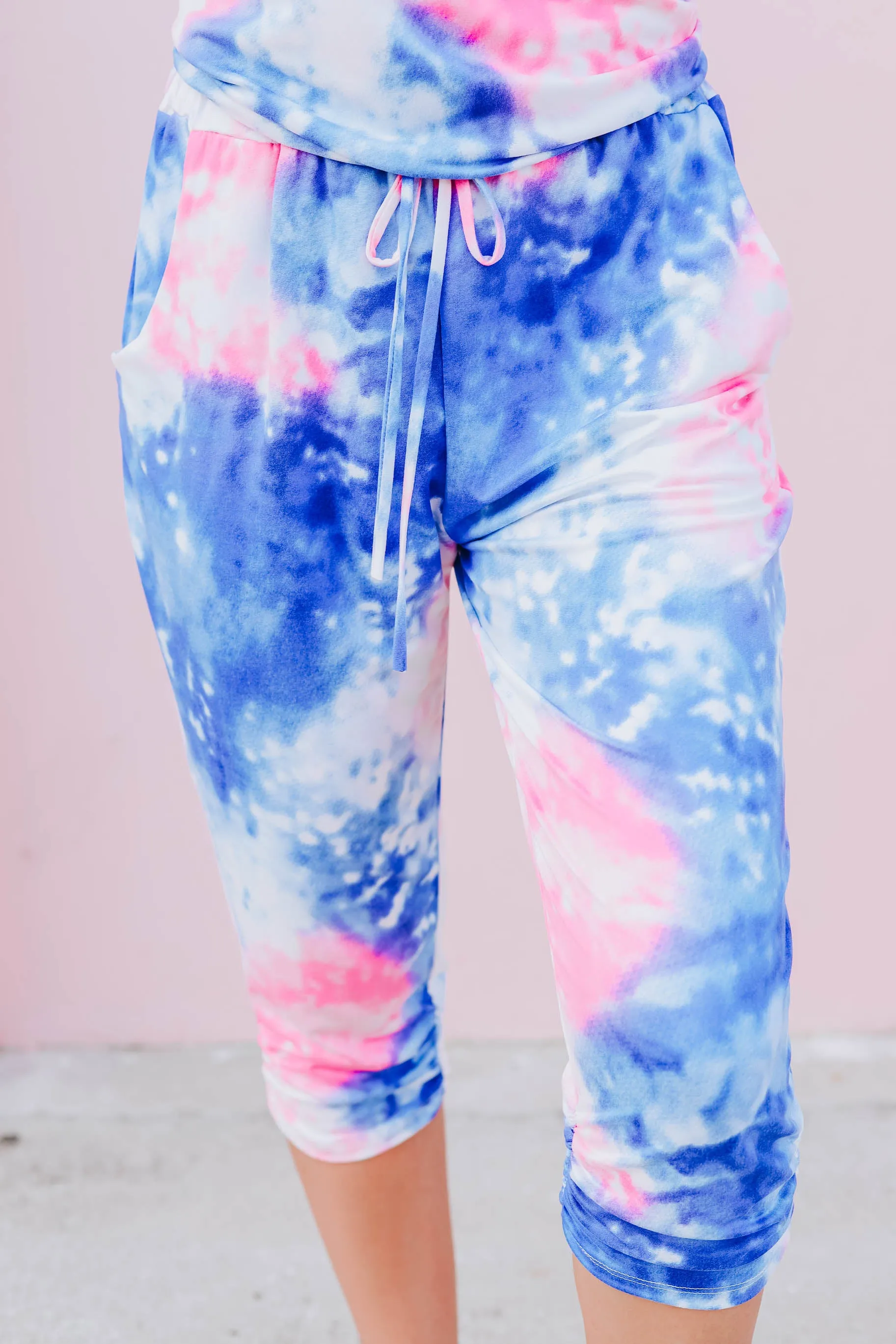 Water Color Jogger Set - Blue