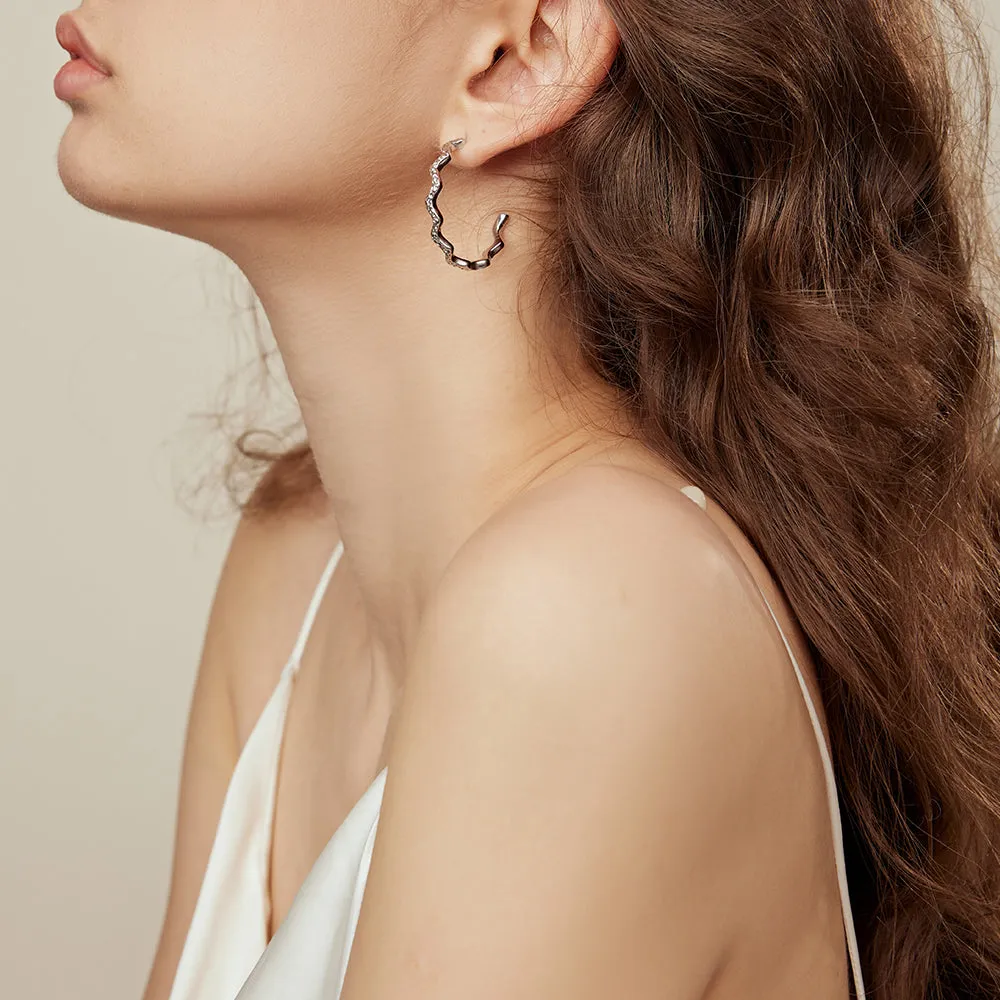 Wave-light Earrings