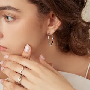 Wave-light Earrings