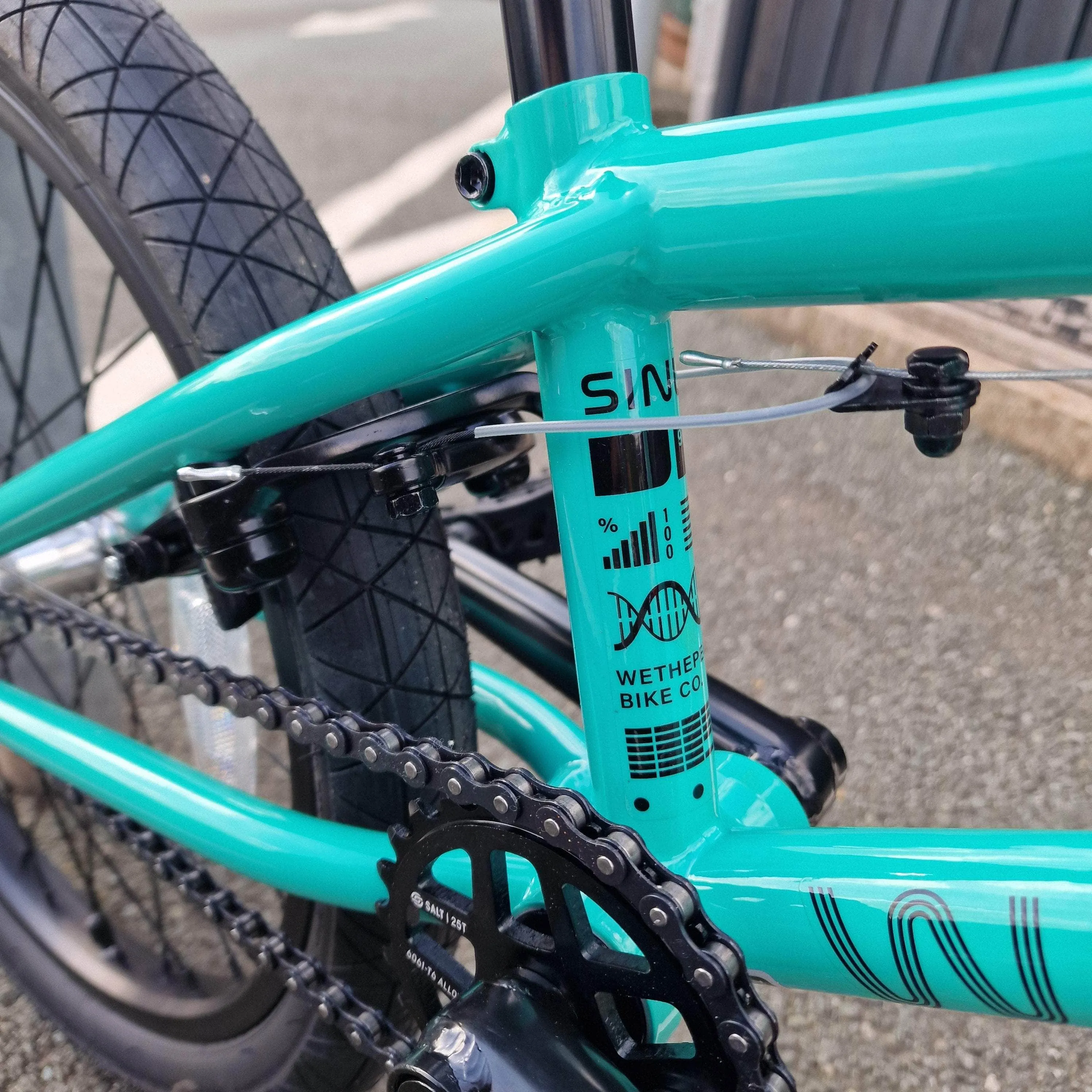 We The People Sinus Flatland Complete Bike Fresh Mint