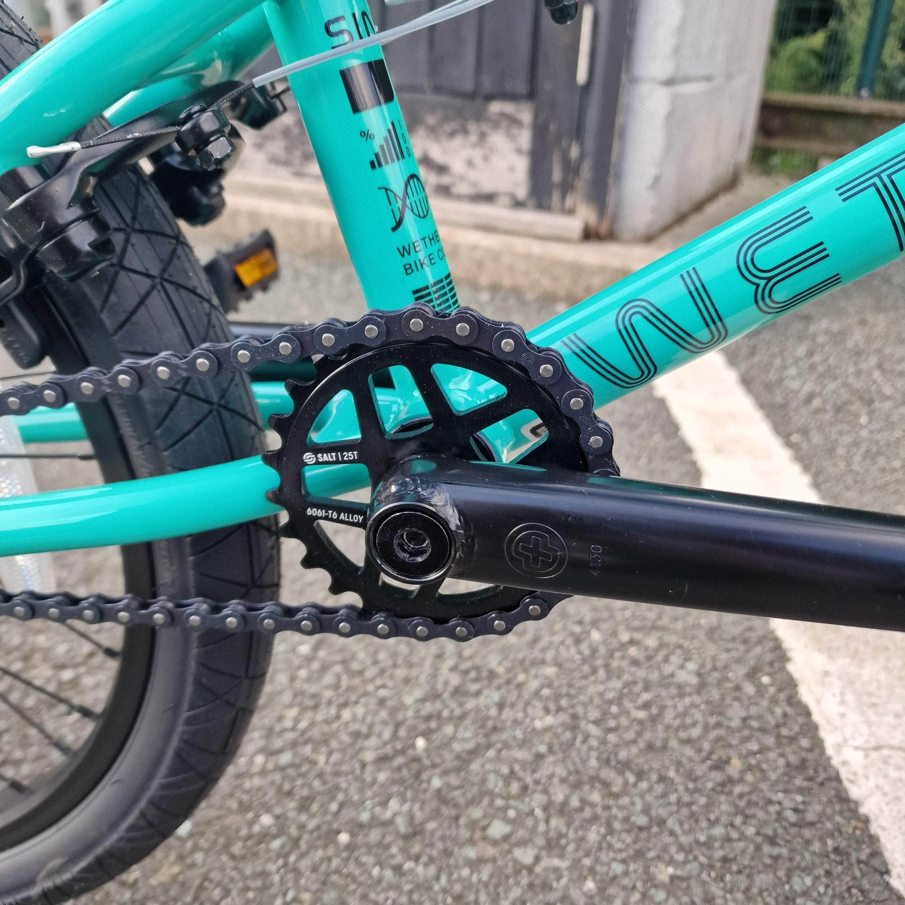We The People Sinus Flatland Complete Bike Fresh Mint