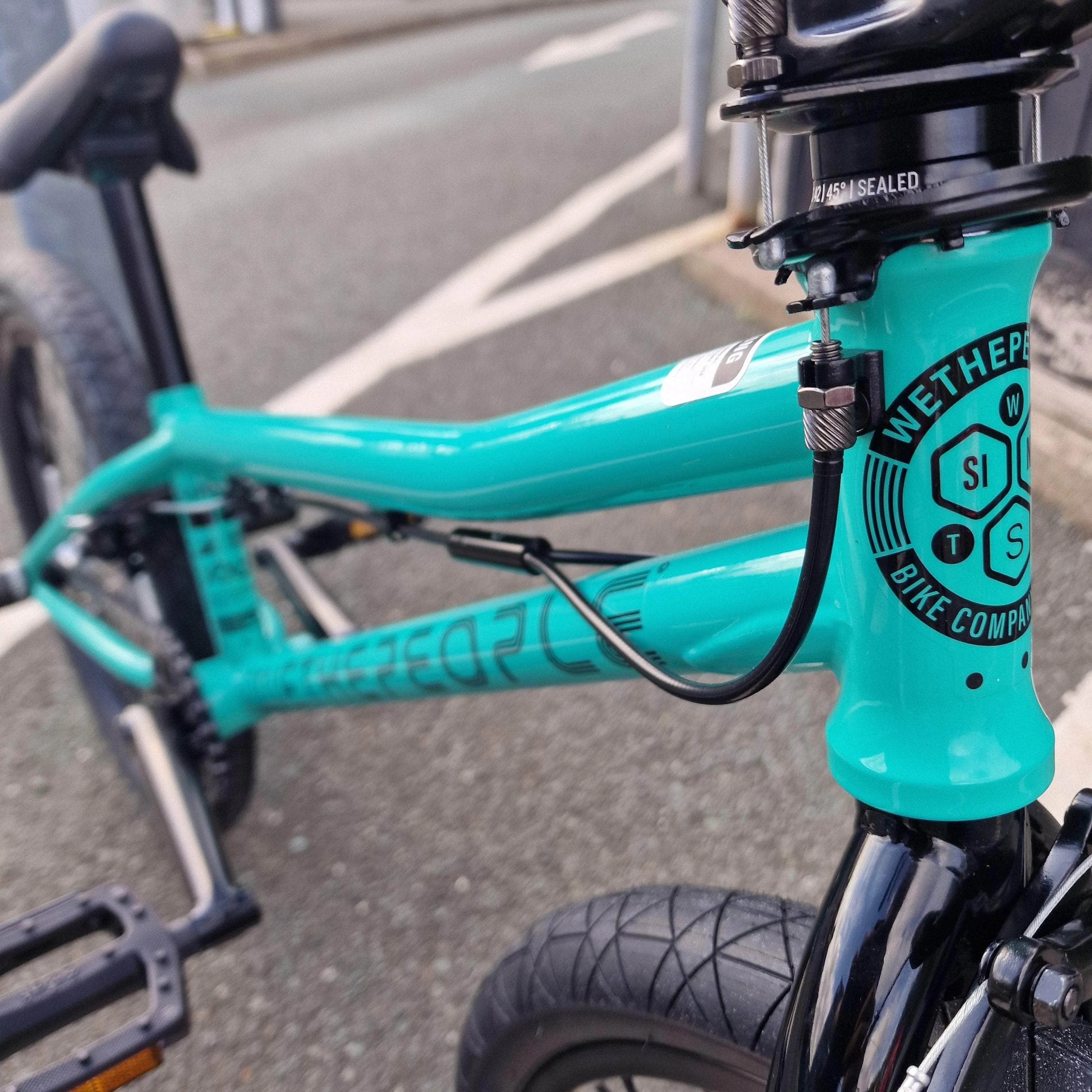 We The People Sinus Flatland Complete Bike Fresh Mint