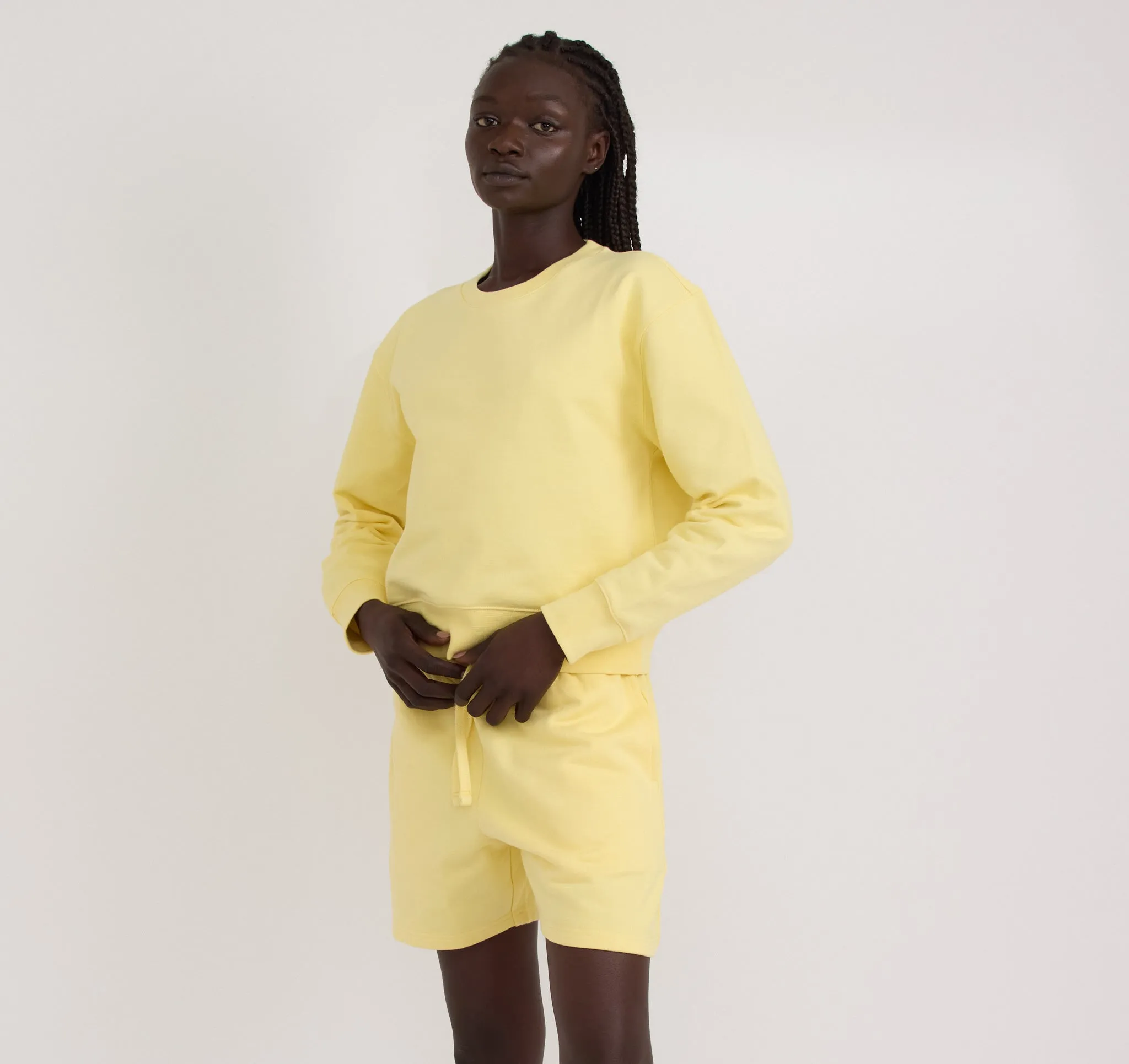 Weekend Boxy Crewneck Sweatshirt