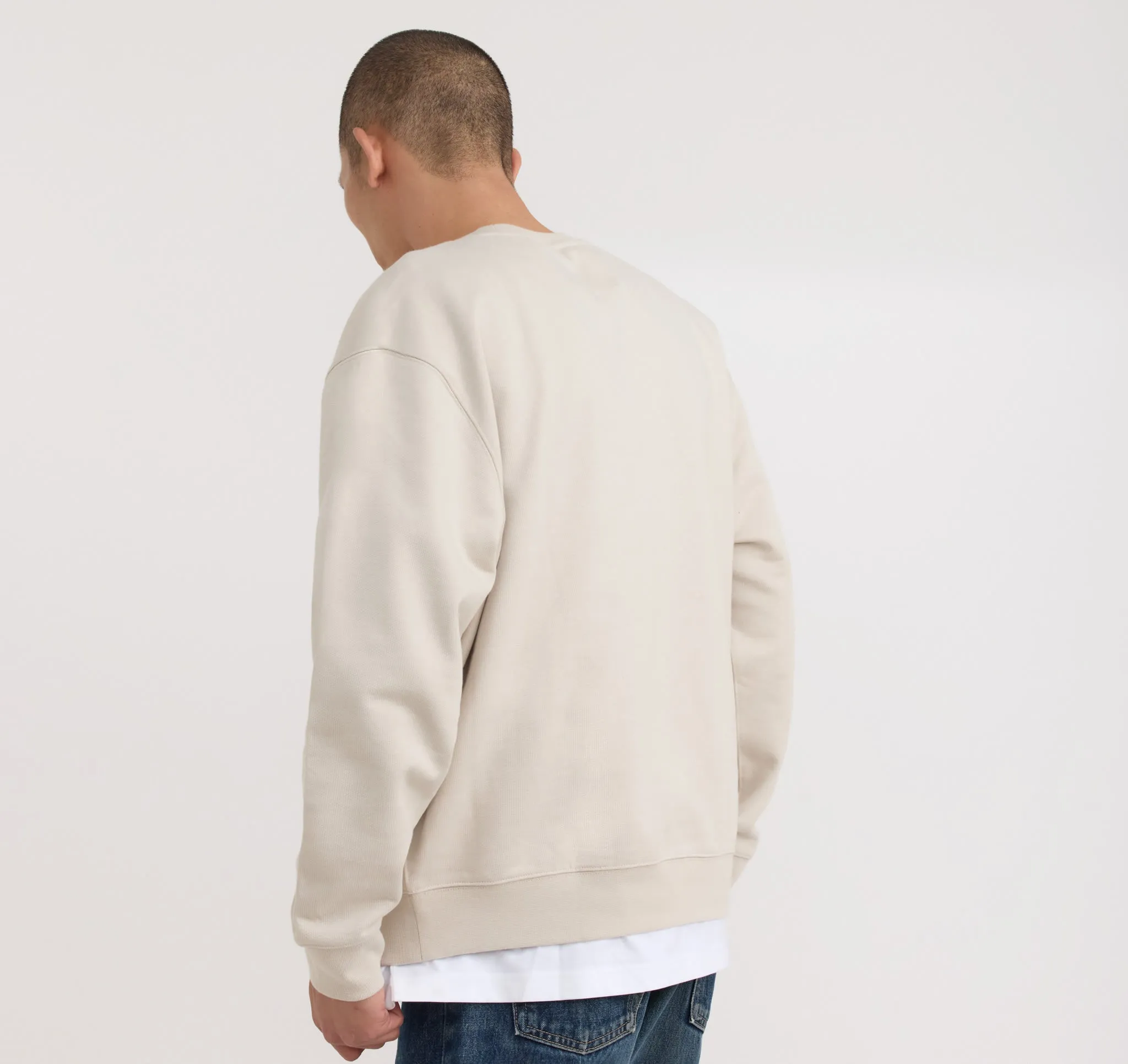 Weekend Boxy Fit Crewneck Sweatshirt