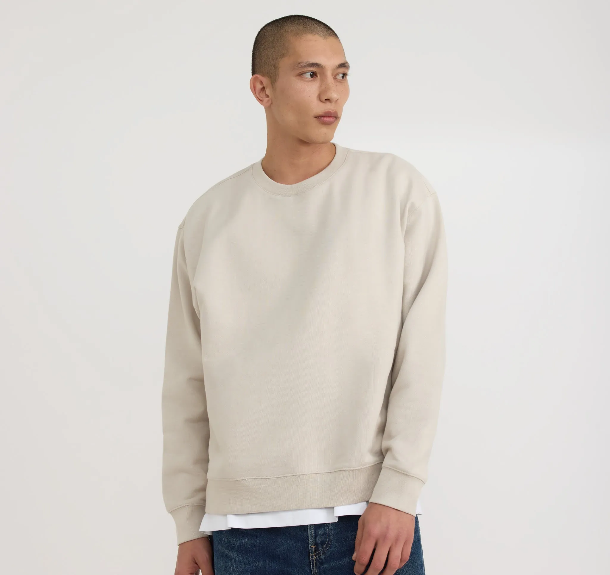 Weekend Boxy Fit Crewneck Sweatshirt