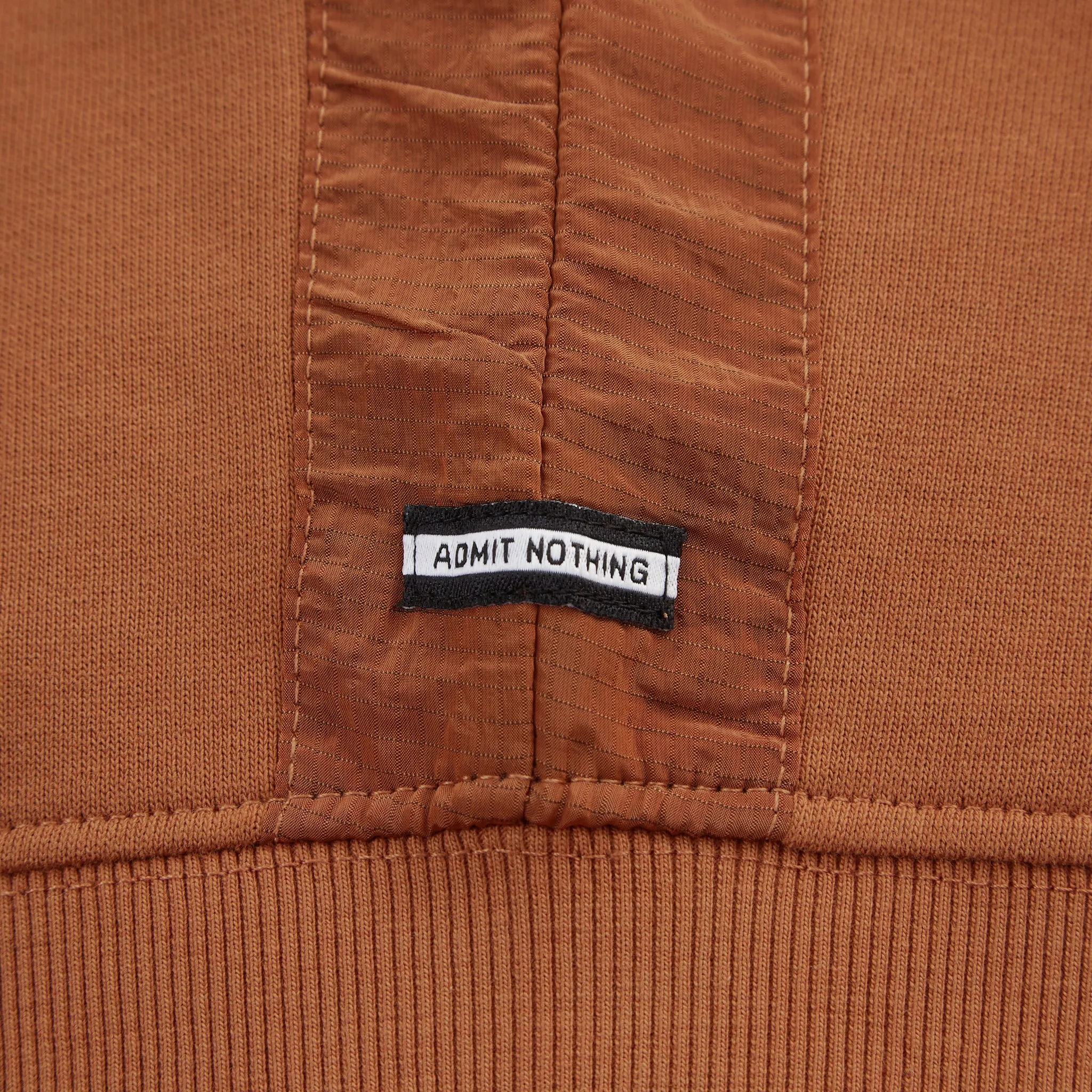 Weekend Offender F Bomb Badge Crewneck Sweatshirt - Russet