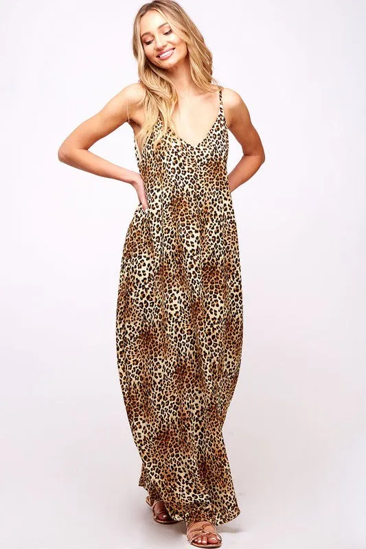 WELCOME TO THE JUNGLE MAXI DRESS