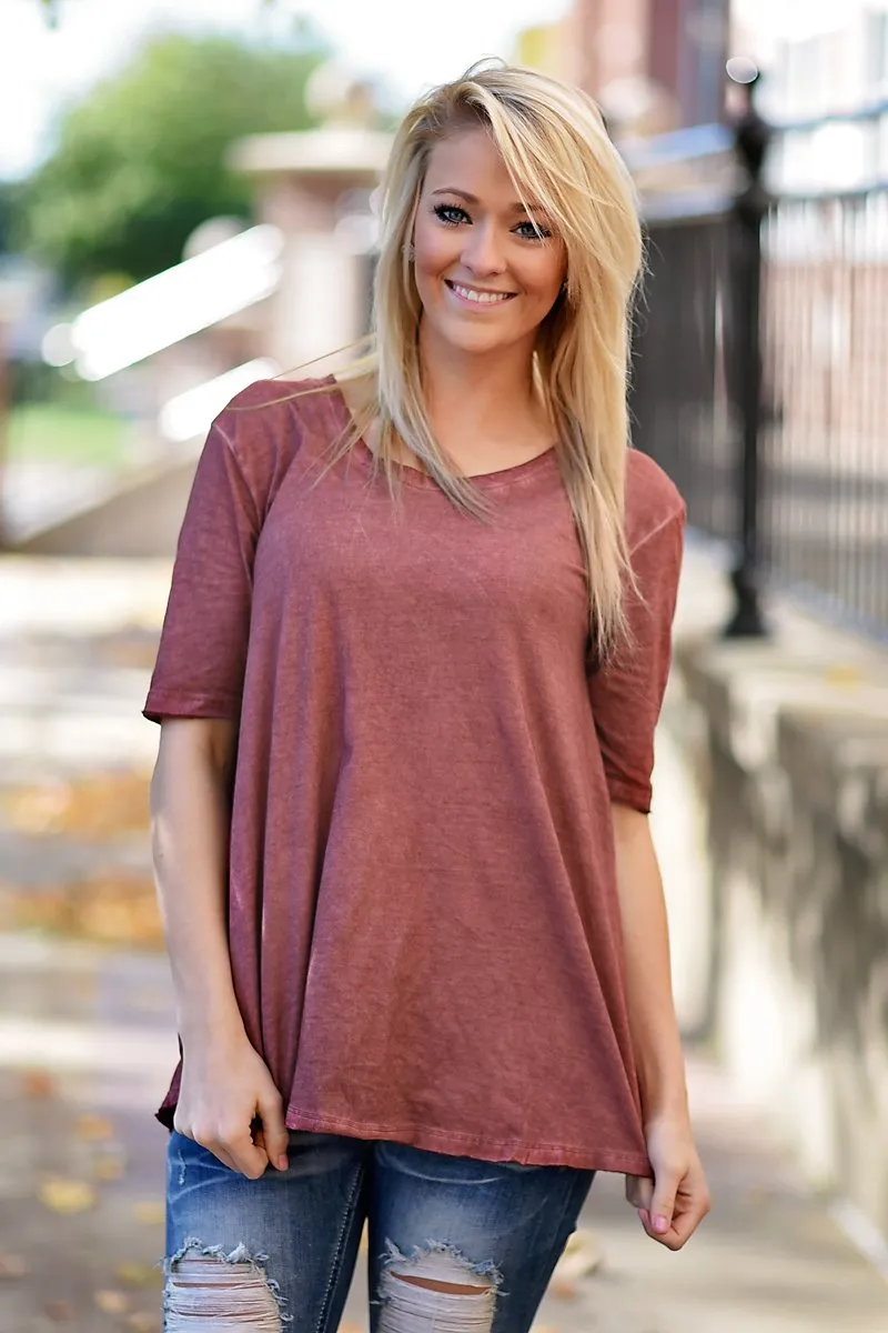 What a Girl Wants ~ Burnt Burgundy