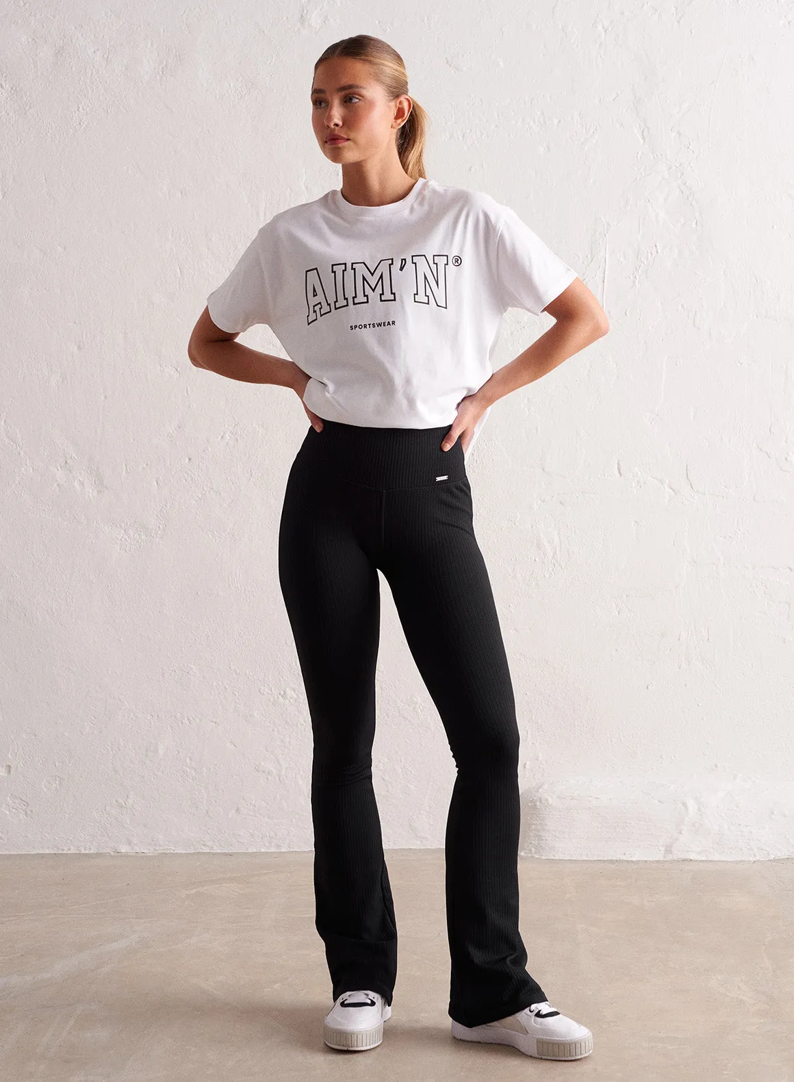 White College Boxy T-shirt