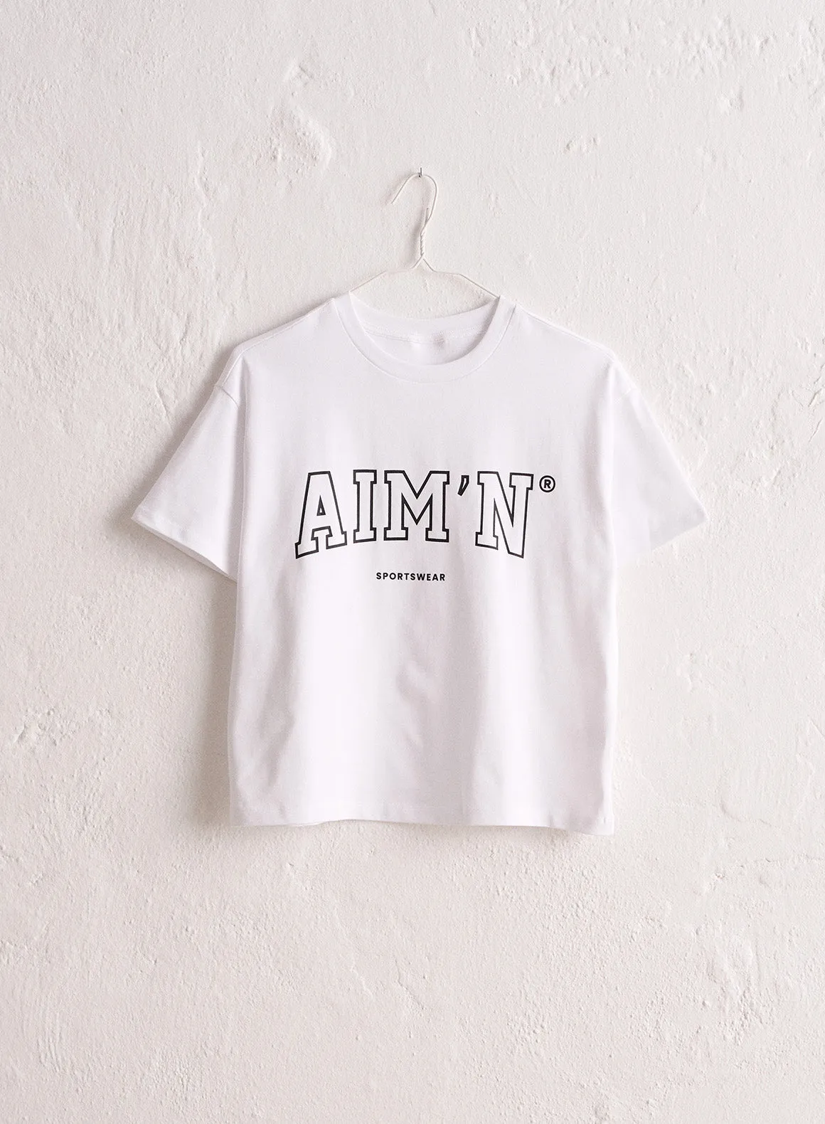 White College Boxy T-shirt