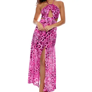 WILD THING - Halter Cut Out Dress