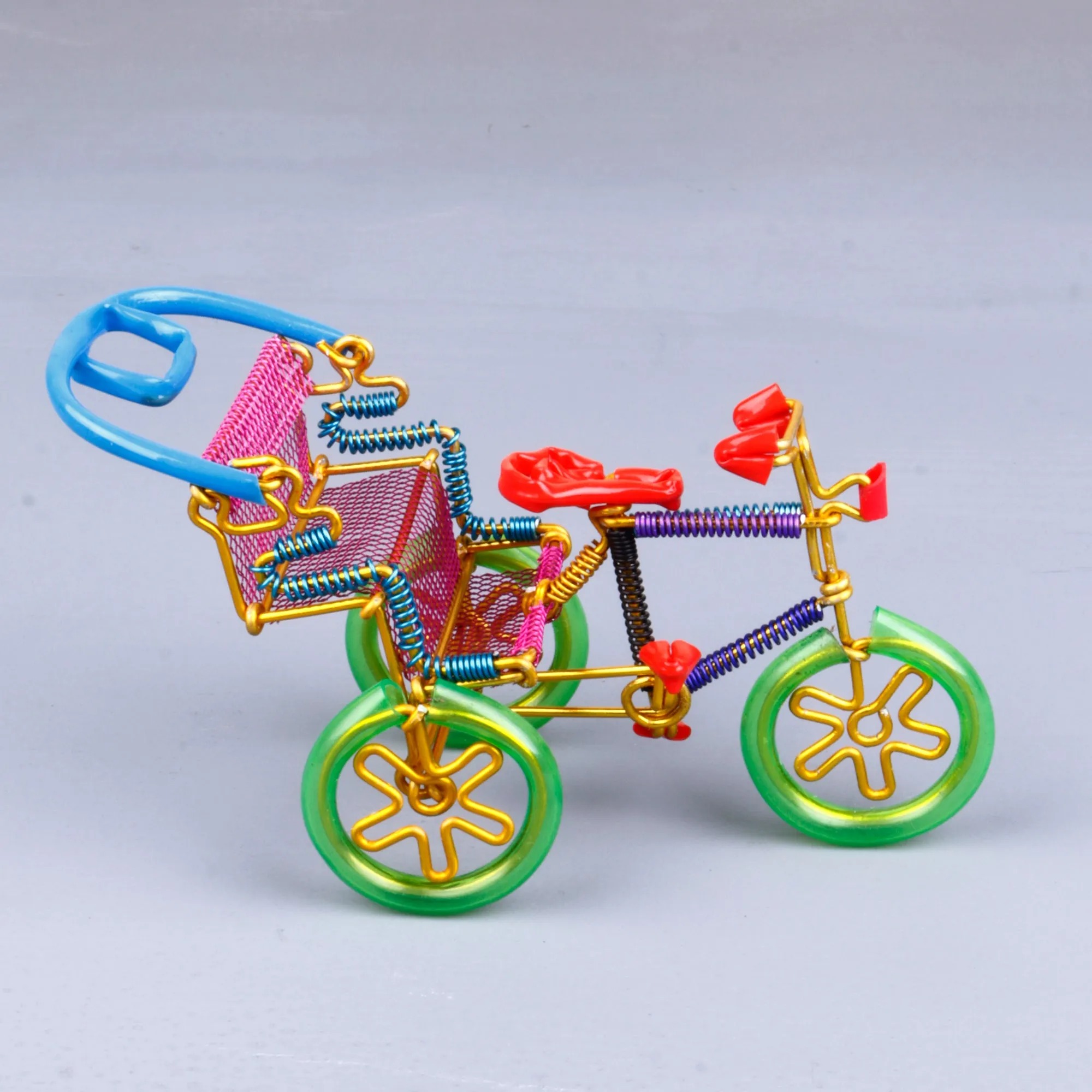 Wire Handmade Rickshaw