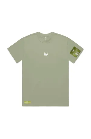 WOLFPACK UNLTD "BOLD STATEMENT" HEAVYWEIGHT OVERSIZED S/S EMBROIDERED TEE | PITASCHIO